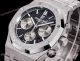 OMF 1-1 Copy Audemars Piguet Royal Oak 41 in White Frosted Gold Case Smoked slate grey dial (3)_th.jpg